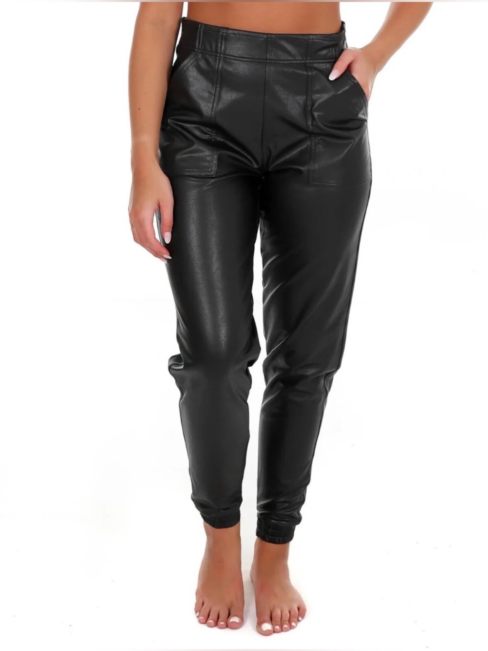 Spanx Leather Like Women’s Joggers